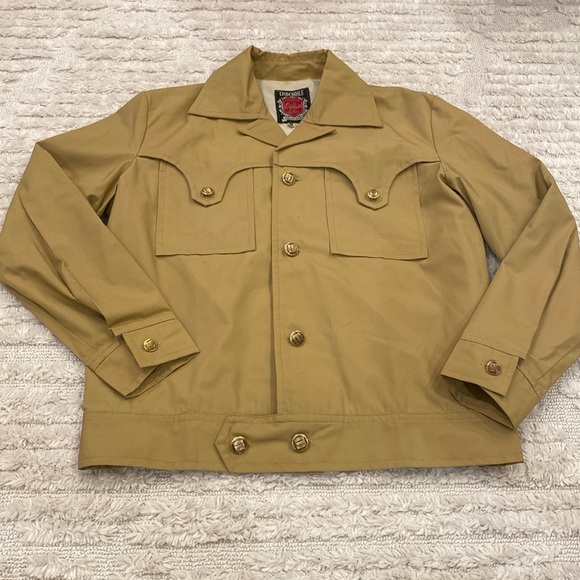 American Vintage Jackets & Blazers - Vintage Crocodile Jacket Sz M